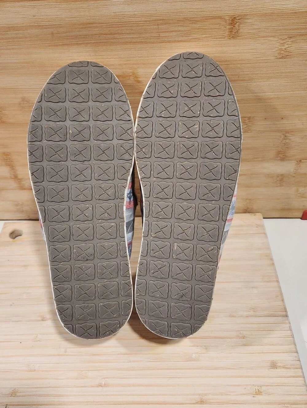 Twisted X Hooey Youth Slip On Loper Shoes Size 5M Aztec Canvas YHYC007 Western